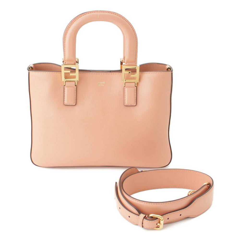 Fendi Pink Small Handbag Tote FF
